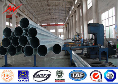 Metallic Distribution Galvanized Steel Utility Pole For Electricity Distribution Line nhà cung cấp