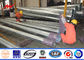12m 350daN Electric Galvanized Steel Pole Bitumen Diameter 120mm - 280mm nhà cung cấp