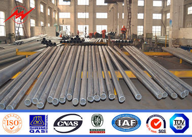 11m Q345 thép cột truyền điện với 80-100μM Galvanization nhà cung cấp