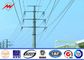 10m 11m Round Steel Utility Power Poles 5mm Thickness For Transmission Line nhà cung cấp