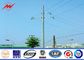 133kv 30ft 35ft 40ft Metal Utility Poles Galvanized With  Certification nhà cung cấp