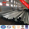 Medium Voltage Line 4mm Thickness Galvanized Steel Pole With Earth Rod Accessories nhà cung cấp