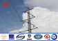 Medium Voltage Galvanised Steel Transmission Poles 10kv - 550kv ISO Certificate nhà cung cấp