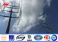 11.9m - 940 dan Galvanized Steel Light Pole / Utility Pole With Climbing Rung nhà cung cấp