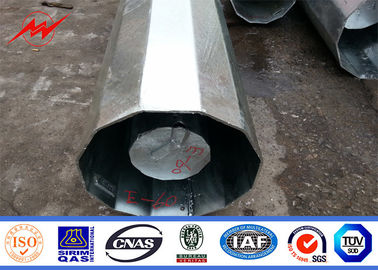 12m thép cột tiện ích hình dạng hình giác tròn hoặc đa giác cho phân phối nhà cung cấp