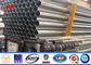 Multi Side 69 KV Galvanized Steel Pole Tubular Steel Structures With Bitumen nhà cung cấp