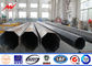 10kv - 550kv Medium Voltage Steel Tubular Poles With Galvanization Surface Treatment nhà cung cấp