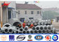 Medium Voltage Transmission Line Steel Power Pole with Yield strength 450 Mpa nhà cung cấp