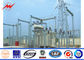 10kV Hot Dip Galvanized Electric Power Transmission Line Tubular Steel Poles nhà cung cấp