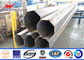 70FT Electrical Steel Power Pole Exported To Philippines For Electrical Projects nhà cung cấp