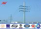 11.8m - 1250dan Electricity Pole Galvanized Steel Pole 14m For Electric Line nhà cung cấp
