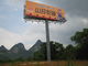 Thép mạ kẽm Nhiều màu Roadside Outdoor Billboard Quảng cáo Quảng cáo chiều cao 3M nhà cung cấp