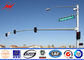 Đèn tín hiệu giao thông mạ kẽm tuỳ chỉnh, đèn nền đường phố Gr50 7M 11m nhà cung cấp