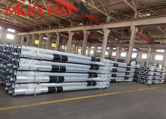 33kv dây chuyền truyền tải thép cột tiện ích cho các dự án xây dựng đường dây điện nhà cung cấp