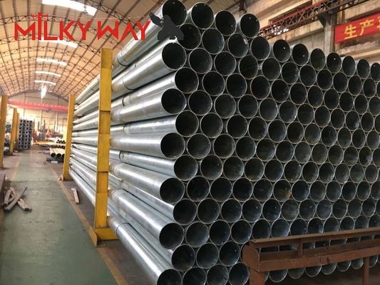 33kv dây chuyền truyền tải thép cột tiện ích cho các dự án xây dựng đường dây điện nhà cung cấp