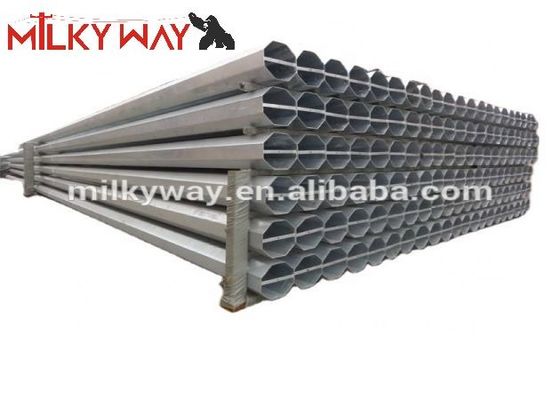 12M 16KN Thép ống cột điện cho dự án truyền dòng phân phối điện nhà cung cấp