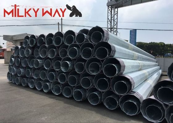 9m-13m thép ống cột với đắm nóng galvanizing nhà cung cấp