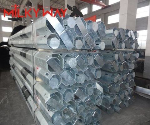 9m-13m thép ống cột với đắm nóng galvanizing nhà cung cấp