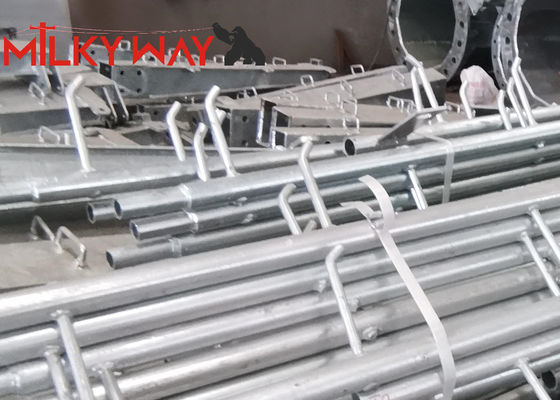 80ft 3Sections 1200kg/1680kg/2000kg Philippines NGCP Standard Steel Poles Cột nhà cung cấp