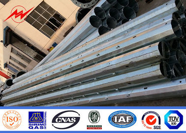 ISO 16m 13kv Cột điện thép điện cho hoạt động khai thác mỏ an toàn và ổn định nhà cung cấp