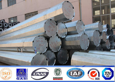 34m Polygonal High Mast Light Pole Hot Dip Galvanized Với Hệ thống nâng nhà cung cấp