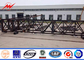 Ngcp Support Burial Mono Pole Tower Hot Dip Galvanization nhà cung cấp