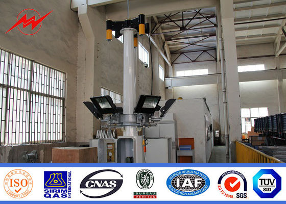 Sân bóng đá chống ăn mòn Tháp cao 7 tầng với hệ thống nâng hạ