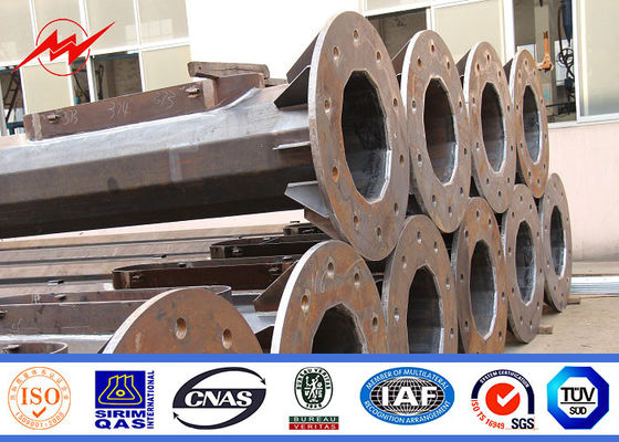 50m sơn cao cột đèn sân khấu trung tâm thể thao với hệ thống nâng