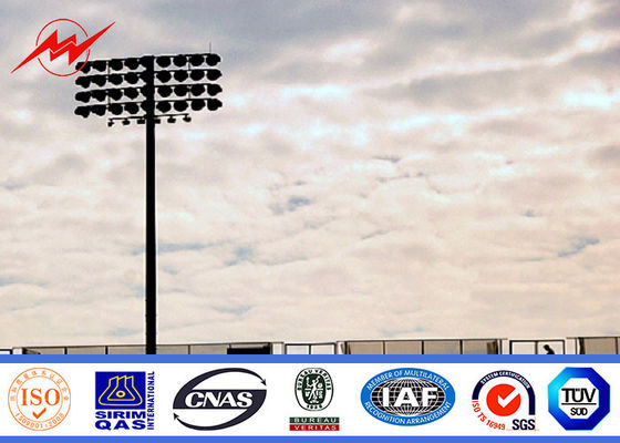 Sân khấu sơn 30m cao cột sân bay với chiếu tản nhiệt