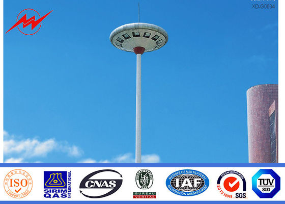 Hình nón Trục cột cao 35M dành cho chiếu sáng của cảng biển với tời