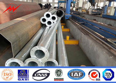 Cột thép mạ kẽm nhúng nóng 6m một cánh tay để chiếu sáng ngoài trời