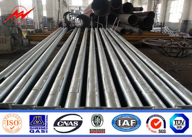 Cột thép mạ kẽm nhúng nóng 6m một cánh tay để chiếu sáng ngoài trời