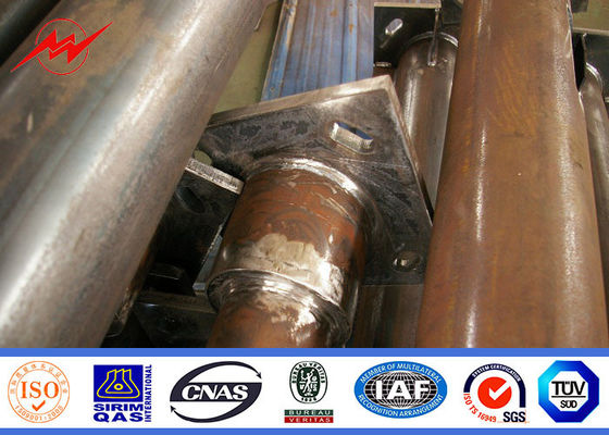 Cột cao 35m tròn cho chiếu sáng công viên với hệ thống nâng