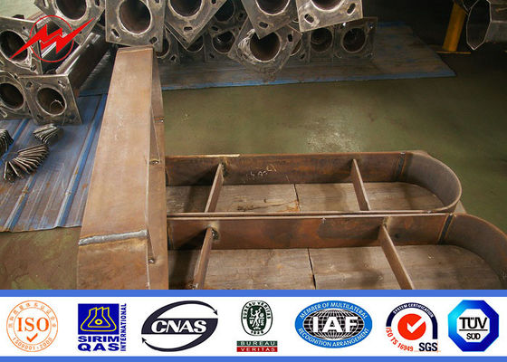 30m octagonal high mast pole for park lighting with lifting system