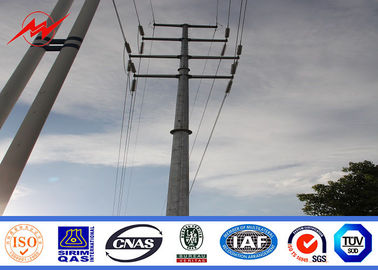 Cực điện thép mạ kẽm NEA 30 Ft 3mm cho dự án đường dây trên không