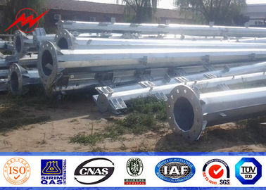 Đường truyền điện kẽm ống tháp cột hình nón thép điện ASTM A123
