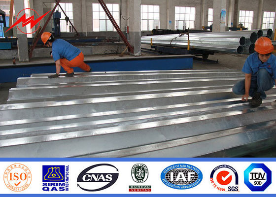 13m Q345 Electrical Steel Utility Pole For Power Transmission