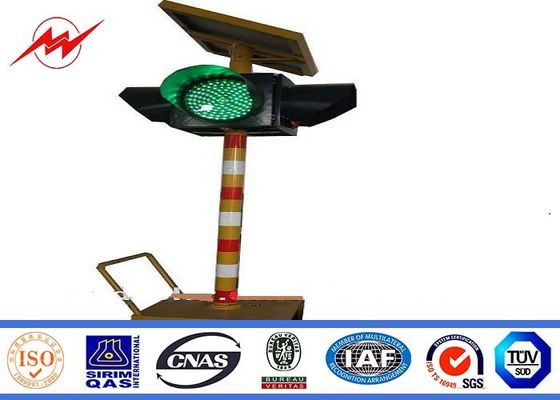 Solar Powered System Automatic Remote Control Bollard Traffic Signal Light