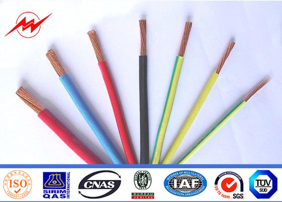 Fire Resistance 300/500v Electrical Wire And Cable Pvc Sheathed