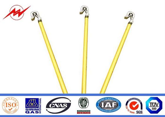 UL Listed Underground Copper Ground Rod 1mm/M Straightness 0.5mm 1.0mm Thickness