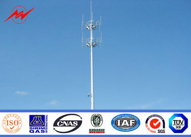 46m Cột điện thoại di động bằng thép lớp 355 ASTM A 123