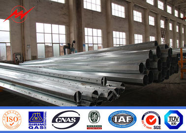 Cột thép galvanized 12m với vật liệu S355 và S500 cho ánh sáng đường phố