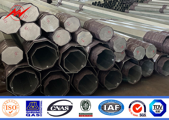Cột điện tiêu chuẩn mạ kẽm 16m 800dan ASTM/A123