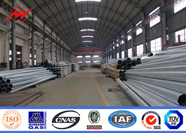 NEA Hot Dip Galvanized Tubular Pole 25ft 35ft 45ft cho truyền điện