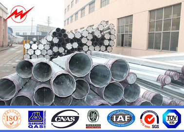 Cột thép galvanized 12m với vật liệu S355 và S500 cho ánh sáng đường phố