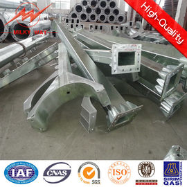 Máy đo năng lượng mặt trời Cột đèn đường hình tám Q235 Q345 7m 8m 9m Cột đèn thép