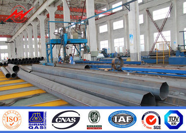 Cột thép mạ kẽm trực tiếp 2000FT Cột thép mạ kẽm NGCP Tiêu chuẩn