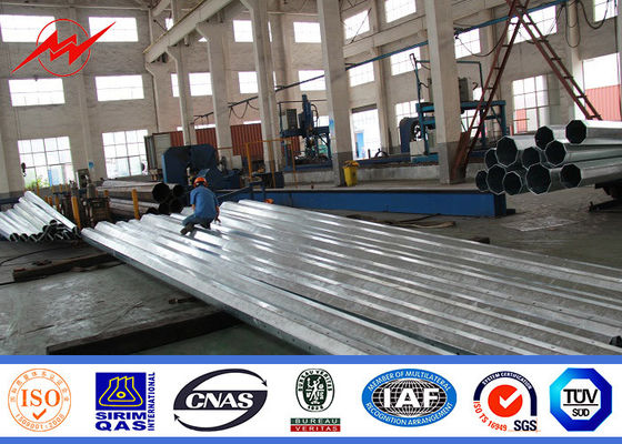 Grade 65 15M Steel Power Pole 450Mpa Yield Strength For Heavy Tension Steel Structures