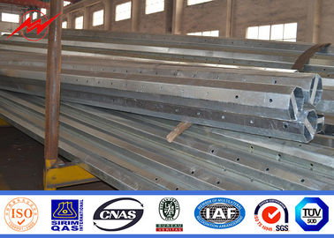 Ống mạ kẽm Astm A123 Cực điện hình ống thép 8-20m