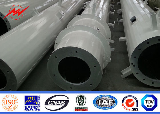 16 mặt ngoài 30M ngoài trời Monopole Mono Pole Tower truyền thông phân phối